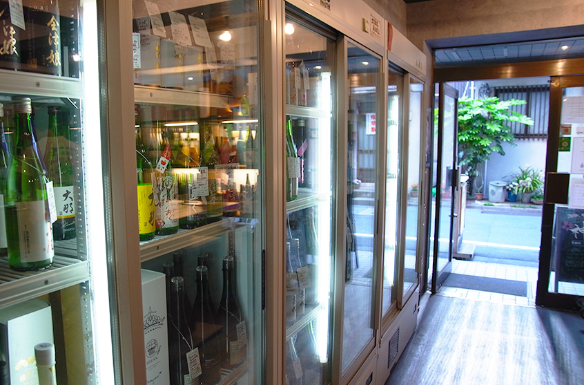 SAKE Street（酒ストリート）の店内