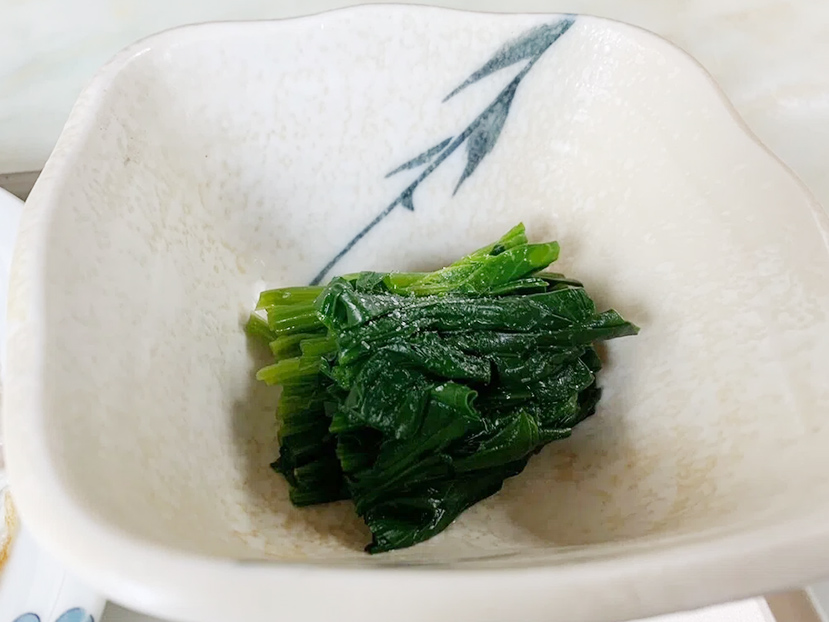 ほうれん草のお浸し