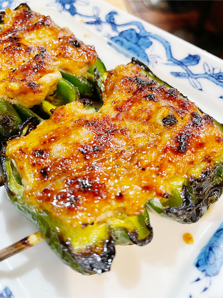 ピーマン肉詰め