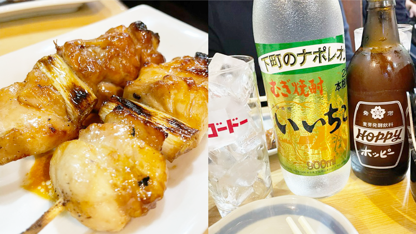 市川の『鳥春』で常連さんにまみれての焼き鳥ざんまい